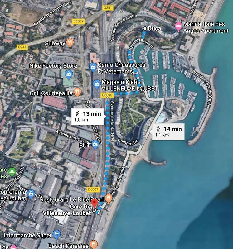 Appartement FAME - Marina baie des Anges à Villeneuve-Loubet
